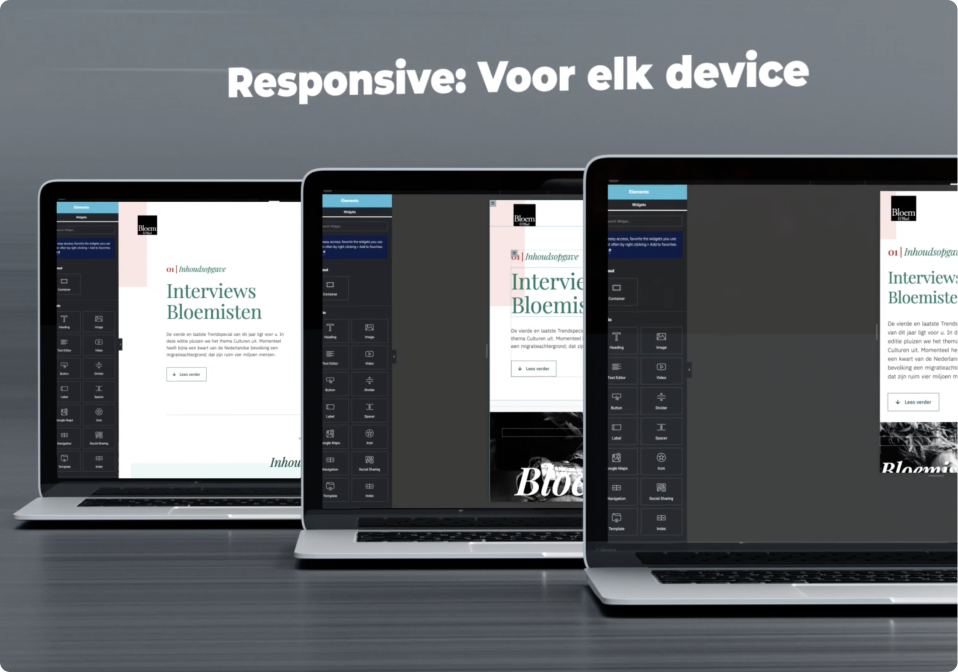 digitale magazines - Responsive design voor iedereen