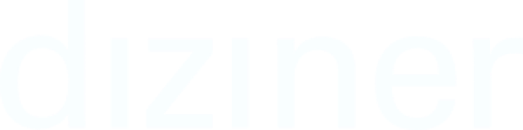 Diziner logo white